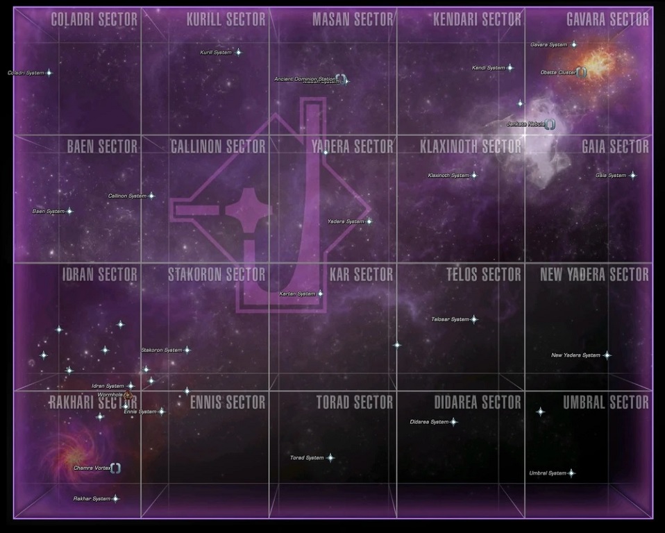 Gamma Quadrant Map