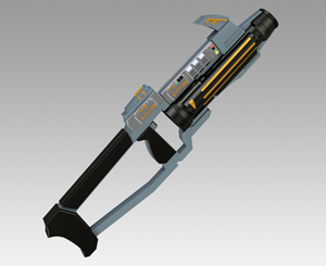 Phased Polaron Pulse Rifle