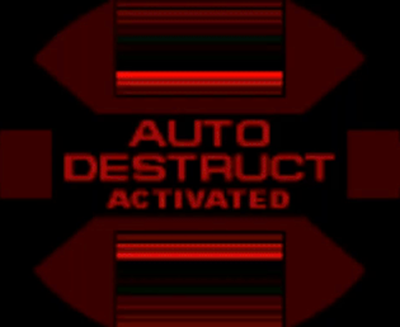 Auto-Destruct System