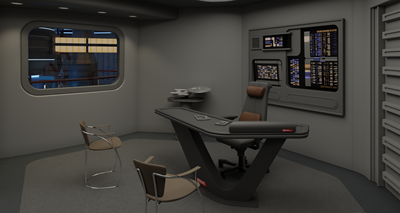 U.S.S. Enterprise Warp Engineering (Office)