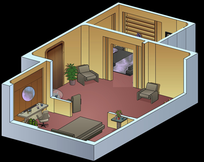 Enterprise Junior Officer's Quarters (Double)