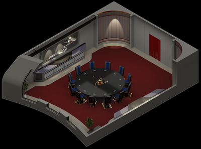 Enterprise Quarterdeck Lounge