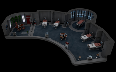 Enterprise Secondary Sickbay